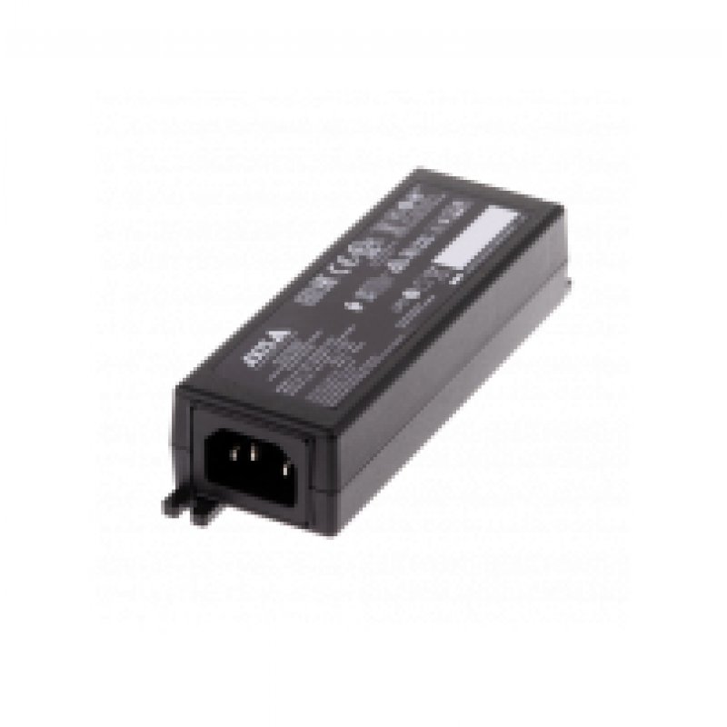 AXIS compatible 30W MIDSPAN SINGLE PORT F/ POE+ IEEE 802.3AT TYPE 2 CLASS