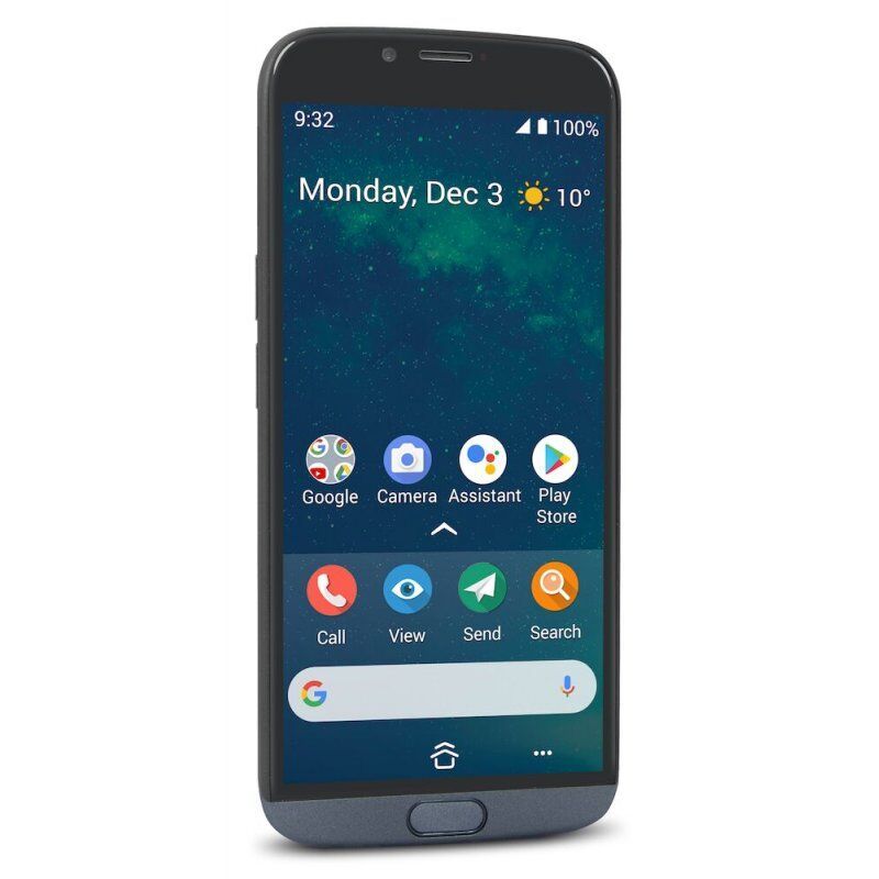 Doro 8050 13,8 cm (5.45") SIM unique Android 9.0 4G USB Type-C 2 Go 16 Go 3000 mAh Noir