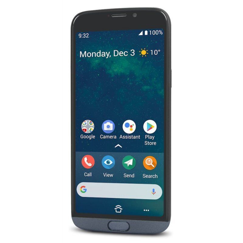 Doro 8050 13,8 cm (5.45") SIM unique Android 9.0 4G USB Type-C 2 Go 16 Go 3000 mAh Noir