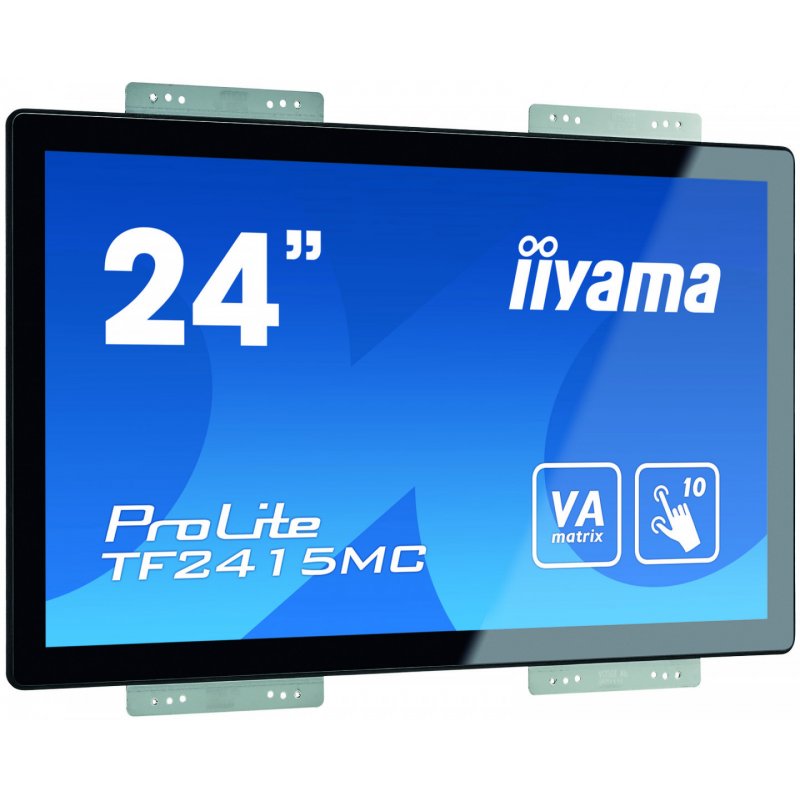 iiyama ProLite TF2415MC-B2 computer monitor 60.5 cm (23.8") 1920 x 1080 pixels Full HD VA Touchscreen Multi-user Black