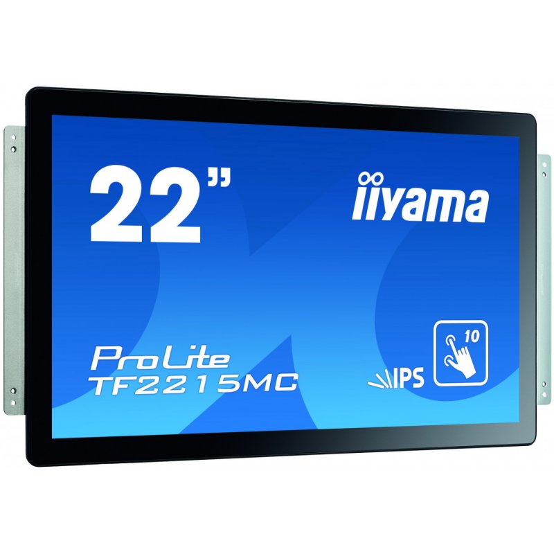 iiyama ProLite TF2215MC-B2 computer monitor 54.6 cm (21.5") 1920 x 1080 pixels Full HD LED Touchscreen Multi-user Black