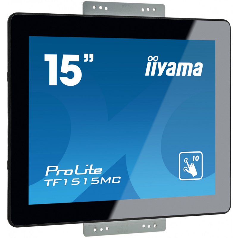 iiyama ProLite TF1515MC-B2 écran plat de PC 38,1 cm (15") 1024 x 768 pixels XGA LED Écran tactile Noir
