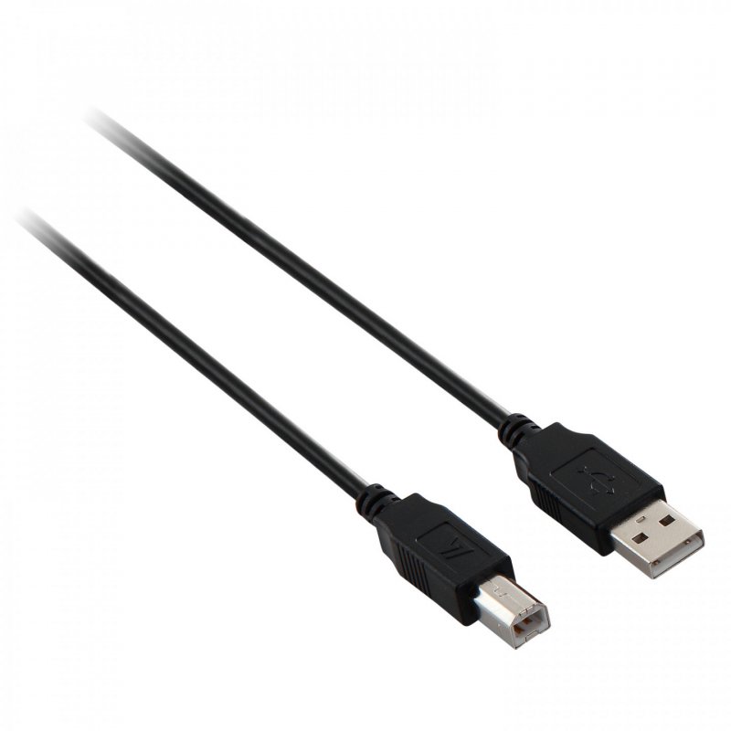 C&acircble USB 2.0 A m&acircle vers USB 2.0 B m&acircle, noir 3m 10ft