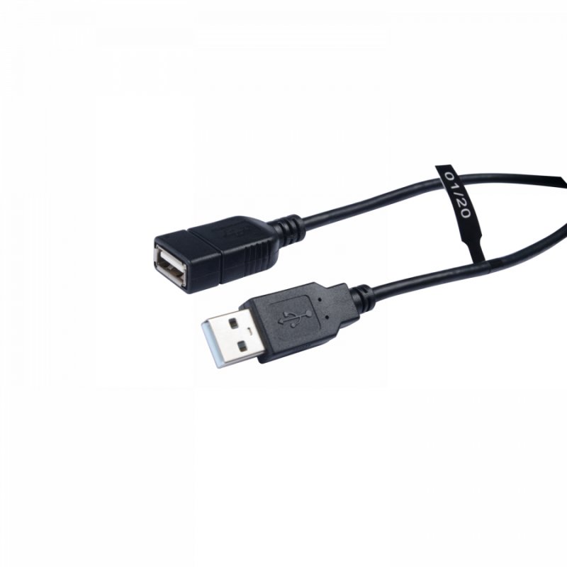 C&acircble d'extension USB 2.0 A femelle vers USB 2.0 A m&acircle, noir 1.8m 6ft