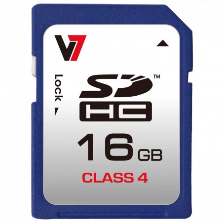 Carte SDHC V7 compatible 16&nbspGo classe&nbsp4
