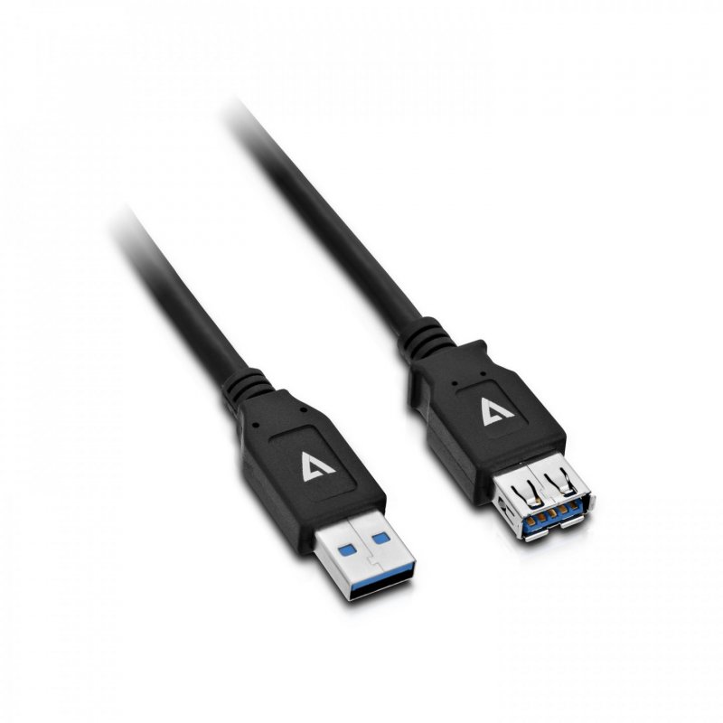 C&acircble d'extension USB 3.0 A femelle vers USB 3.0 A m&acircle, noir 2m 6.6ft