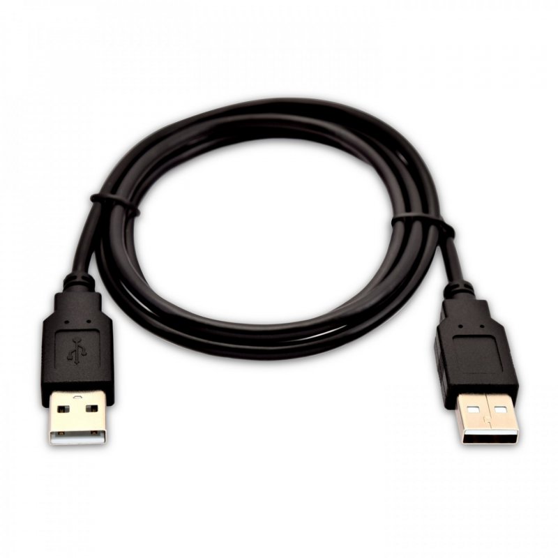 CABLE USB A MALE NOIR 1M 100 CUIVRE