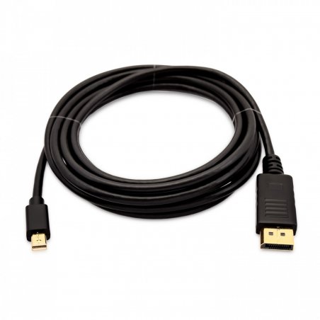 CABLE MINI DP VERS DP MALE 3M NOIR 100 CUIVRE