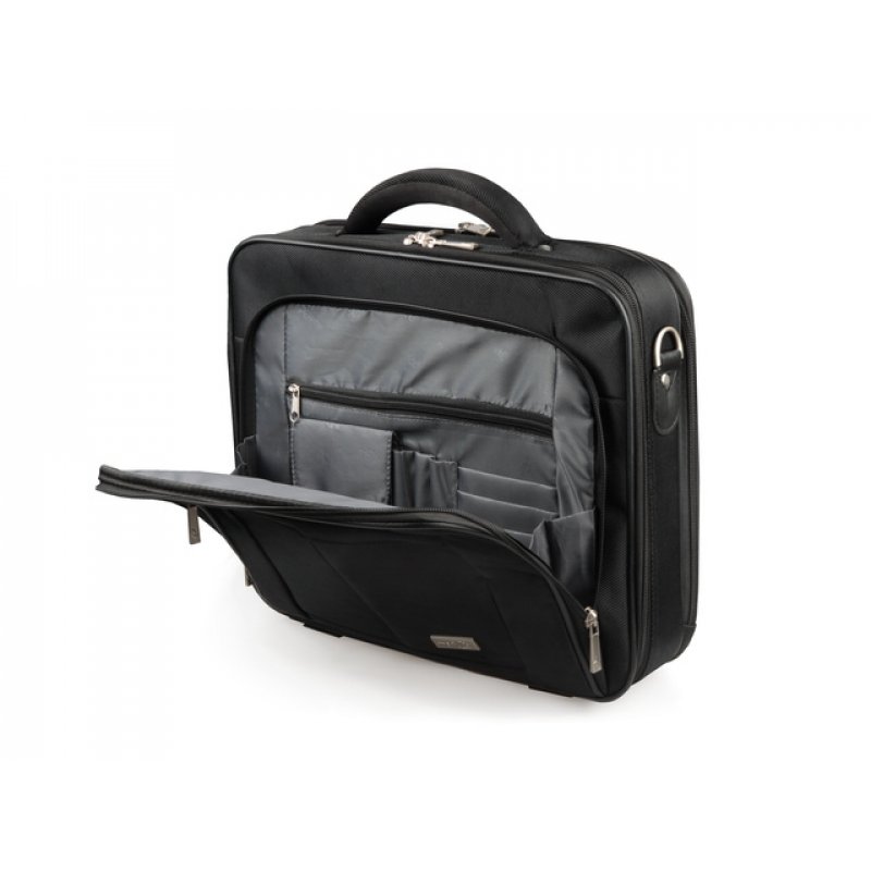 NATEC Boxer notebook case 43.9 cm (17.3") Briefcase Black