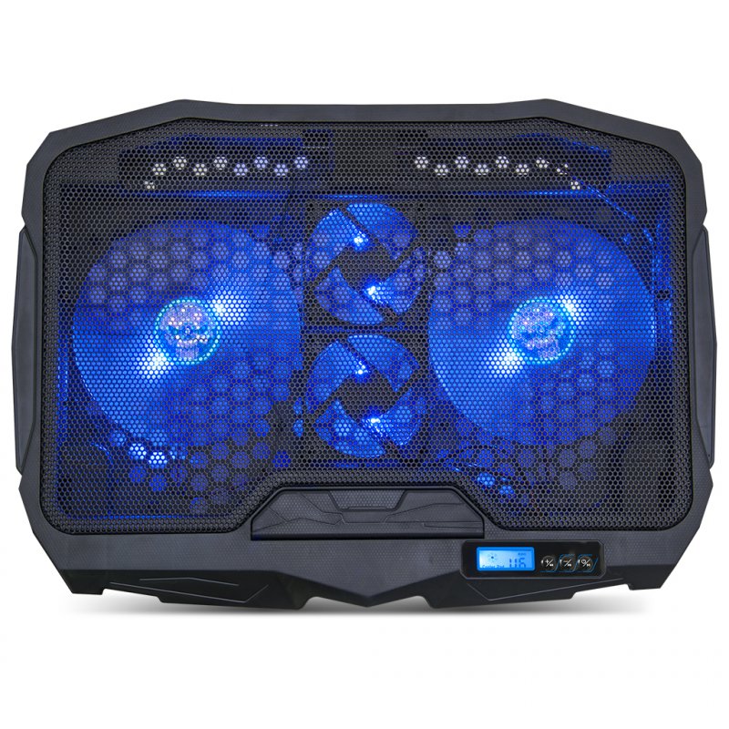 Support ventilé Spirit of Gamer compatible AirBlade 600 17,3"max (Noir)