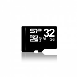 Carte mémoire Micro SD Silicon Power compatible 32Go Class 10 avec adaptateur