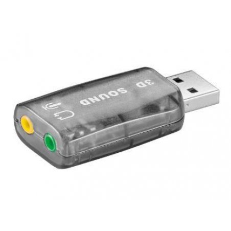 Mini Carte son Goobay compatible externe USB