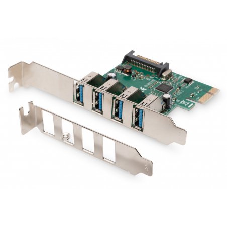 Digitus Carte PCI Express 4 ports USB 3.0