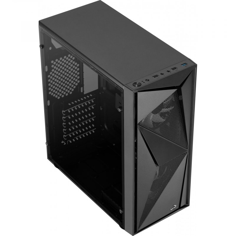 Aerocool Glider-A Midi Tower Black