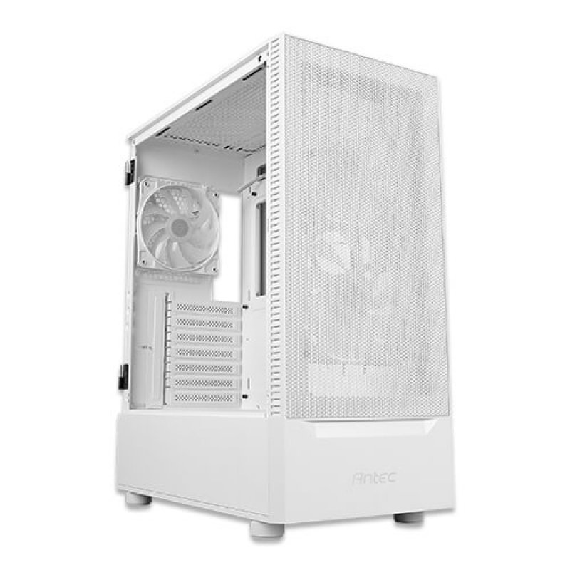 Boitier Moyen Tour ATX Antec NX410 RGB avec panneau vitré (Blanc)