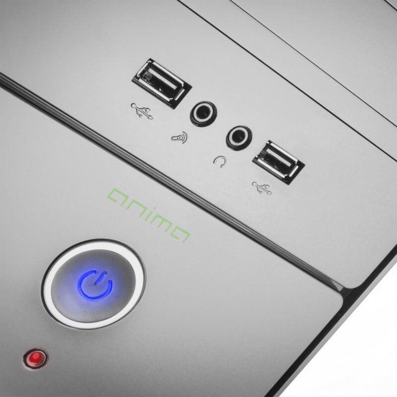 Tacens Anima AC0500 computer case Midi Tower Black 500 W