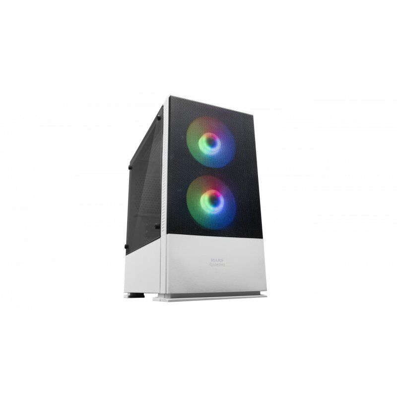 Mars Gaming MCZW computer case Mini Tower White