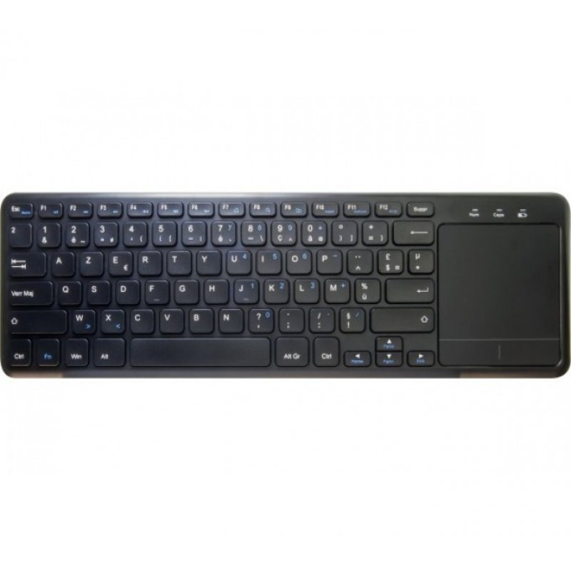 Clavier sans fil avec Touchpad (Noir)