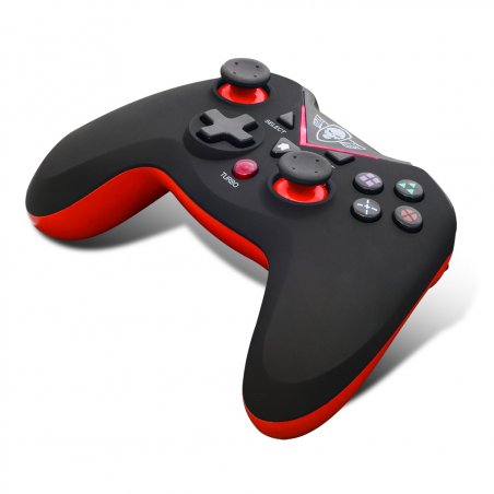 Spirit of Gamer SOG-RFXGP accessoire de jeux vidéo Noir, Rouge USB Manette de jeu Analogique/Numérique PC, Playstation