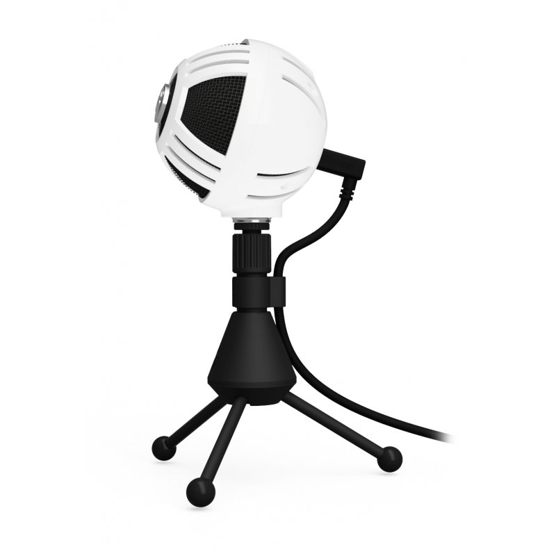 Microphone sur pied Arozzi compatible Sfera USB (Blanc)