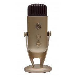 Microphone sur pied Arozzi compatible Colonna USB (Or)