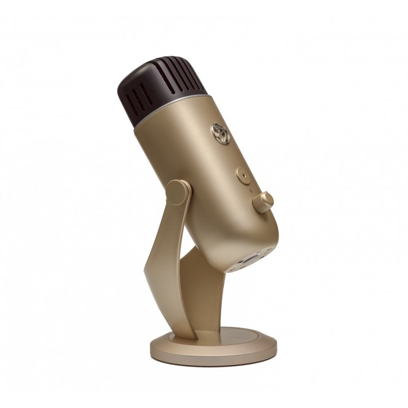 Microphone sur pied Arozzi compatible Colonna USB (Or)