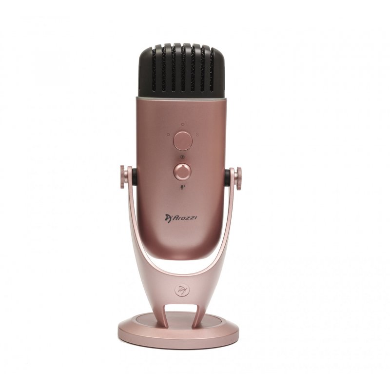 Arozzi Colonna Or rose Microphone de table