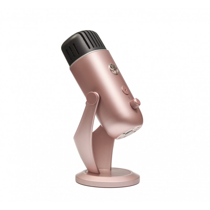 Microphone sur pied Arozzi compatible Colonna USB (Rose)