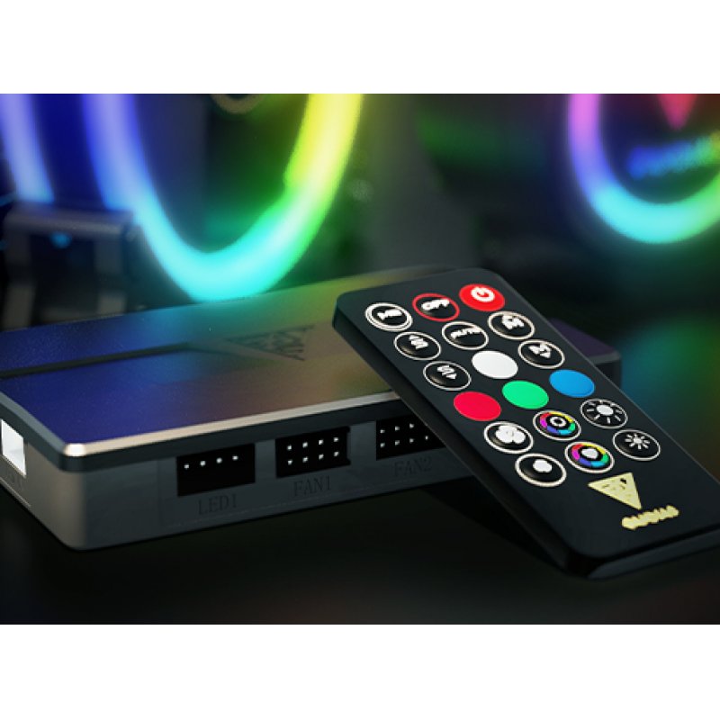 Kit Watercooling Gamdias Chione P2-360R aRGB (Noir)