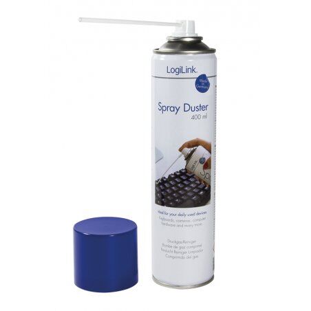 LogiLink compatible Reinigungsspray Air Duster für Tastaturen - 400 ml