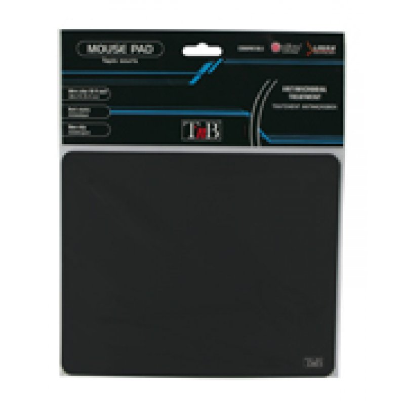 Tapis de souris T'nB compatible Antimicrobien (Noir)