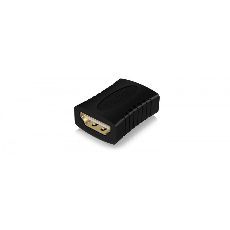 Coupleur Icy Box compatible HDMI femelle (Type A) 1.4 vers HDMI femelle (Type A) (Noir)