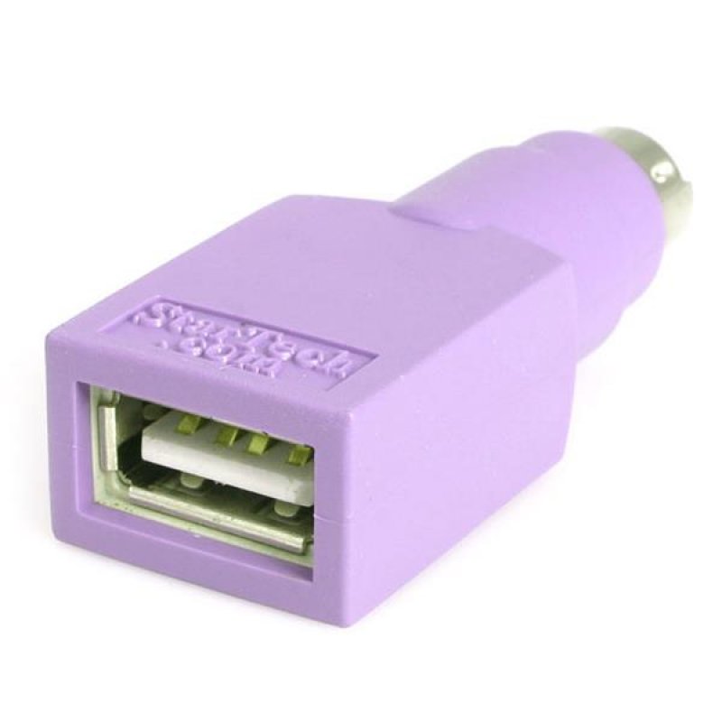 ADAPTATEUR USB VERS PS/2 - USB A FEMELLE VERS PS/2 MALE