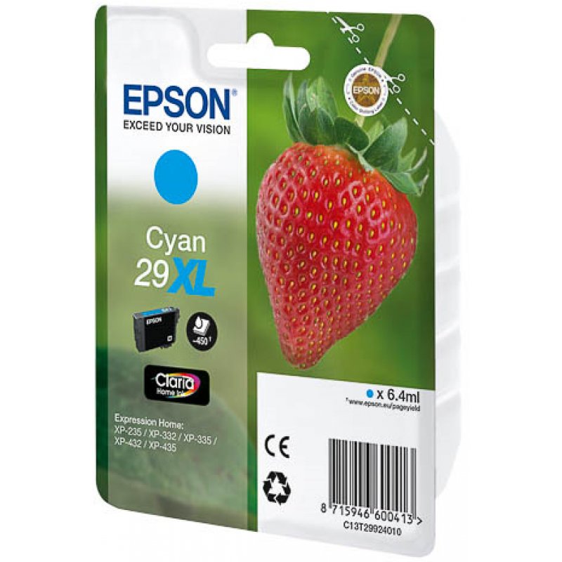 Restposten: EPSON Tinte 29XL f. EPSON Expression Home XP-235