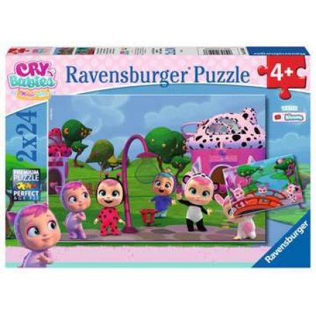Ravensburger Cry Babies Contour pour puzzle 24 pièce(s) Art