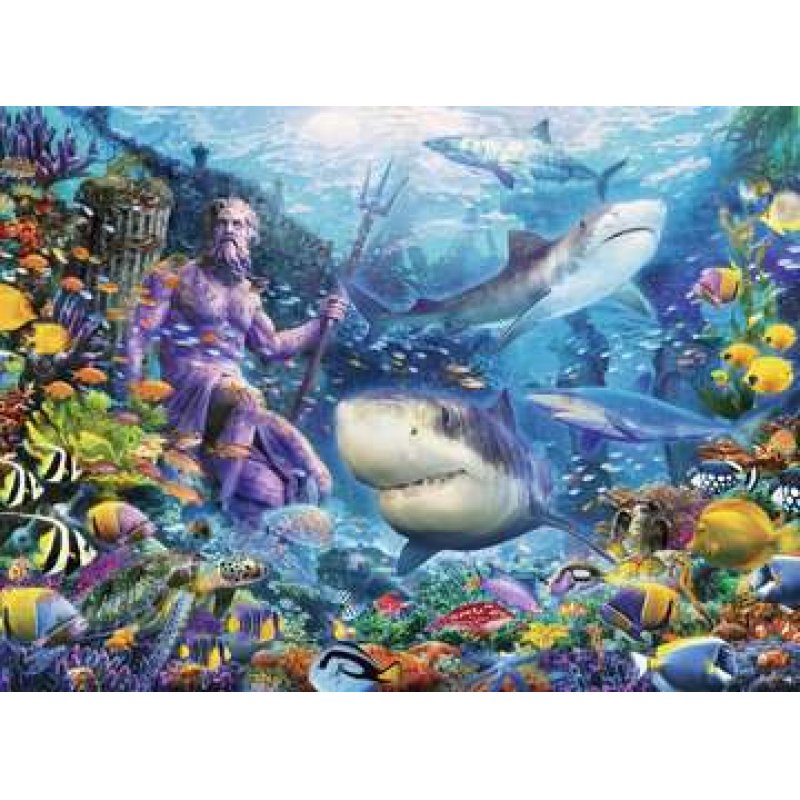 Puzzle Ravensburger compatible - Roi de la mer (500 pièces)