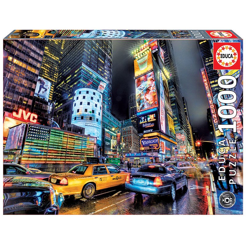 Puzzle Educa compatible - Times Square, New York (1000 pièces)