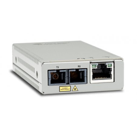 Allied Telesis AT-MMC200LX/SC-TAA-60 convertisseur de support réseau 100 Mbit/s 1310 nm Gris
