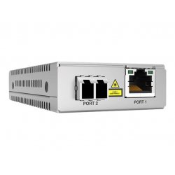 Allied Telesis AT-MMC2000LX/LC-TAA-60 convertisseur de support réseau 1000 Mbit/s 1310 nm Monomode Gris