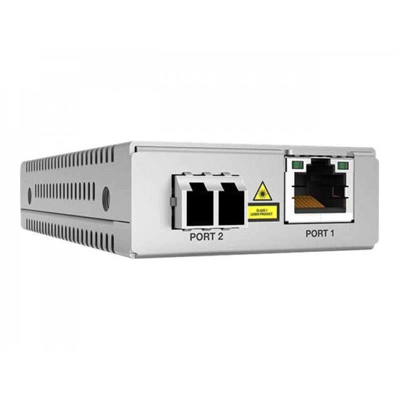 Allied Telesis AT-MMC2000LX/LC-TAA-60 convertisseur de support réseau 1000 Mbit/s 1310 nm Monomode Gris