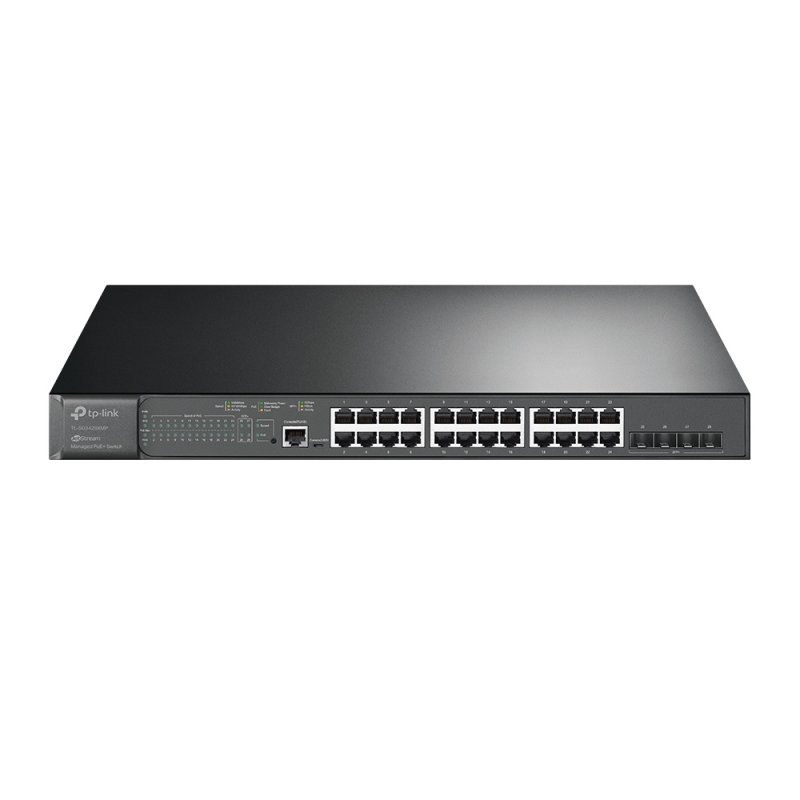 TP-Link compatible JetStream TL-SG3428XMP - V1 - Switch - 28 Anschlüsse - managed - an Rack montierbar