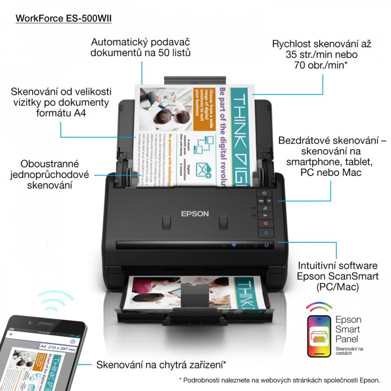 EPSON WorkForce ES-500WII