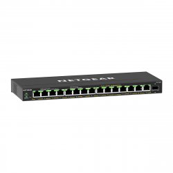 NETGEAR GS316EP-100PES network switch Managed Gigabit Ethernet (10/100/1000) Power over Ethernet (PoE) Black