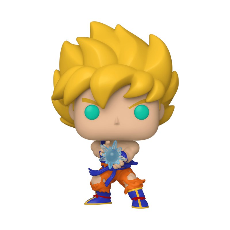 DRAGON BALL Z - Bobble Head POP N° xxx - SS Goku w/ Kamehameha Wave