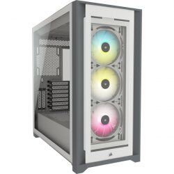 Corsair iCUE 5000X RGB Midi Tower Blanc