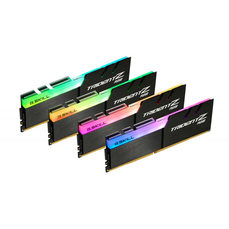 G.Skill compatible Trident Z RGB, DDR4-3600, CL18 - 128 GB Quad-Kit, schwarz