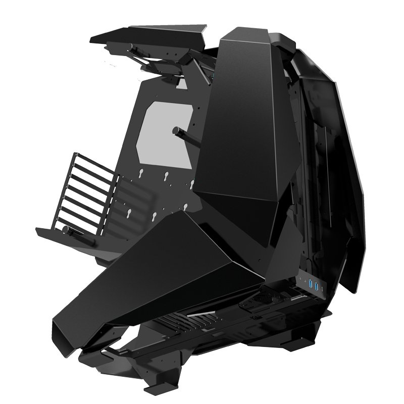 Jonsbo compatible MOD5 Big-Tower Showcase, Tempered Glass - schwarz