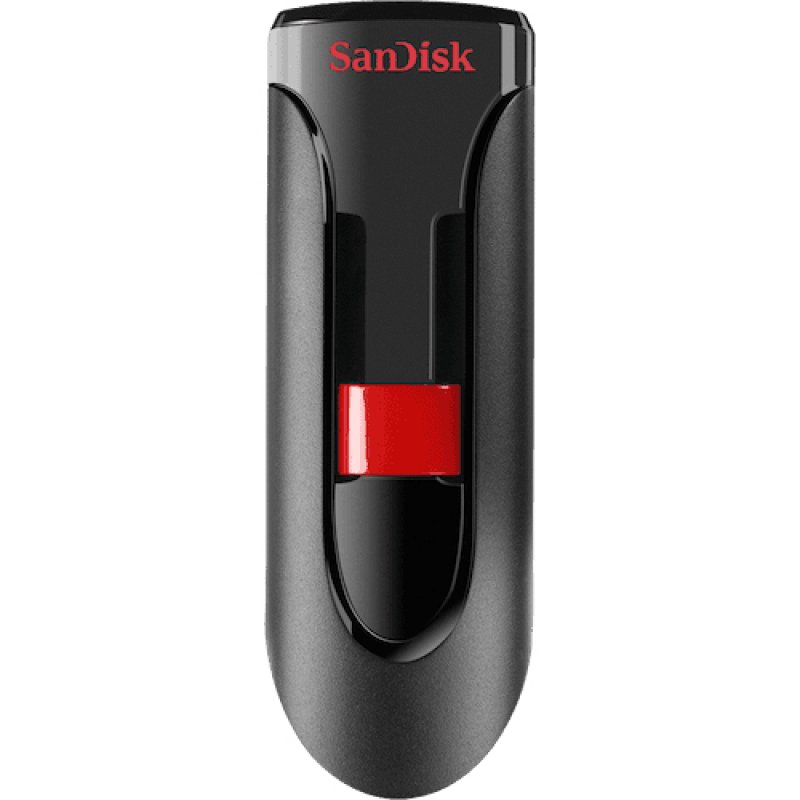 SanDisk Cruzer Glide lecteur USB flash 256 Go USB Type-A 2.0 Noir, Rouge