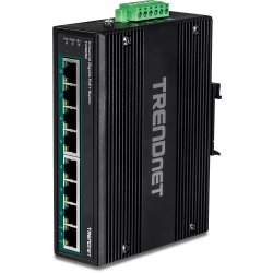 Trendnet TI-PG80B commutateur réseau Gigabit Ethernet (10/100/1000) Connexion Ethernet, supportant l'alimentation via c