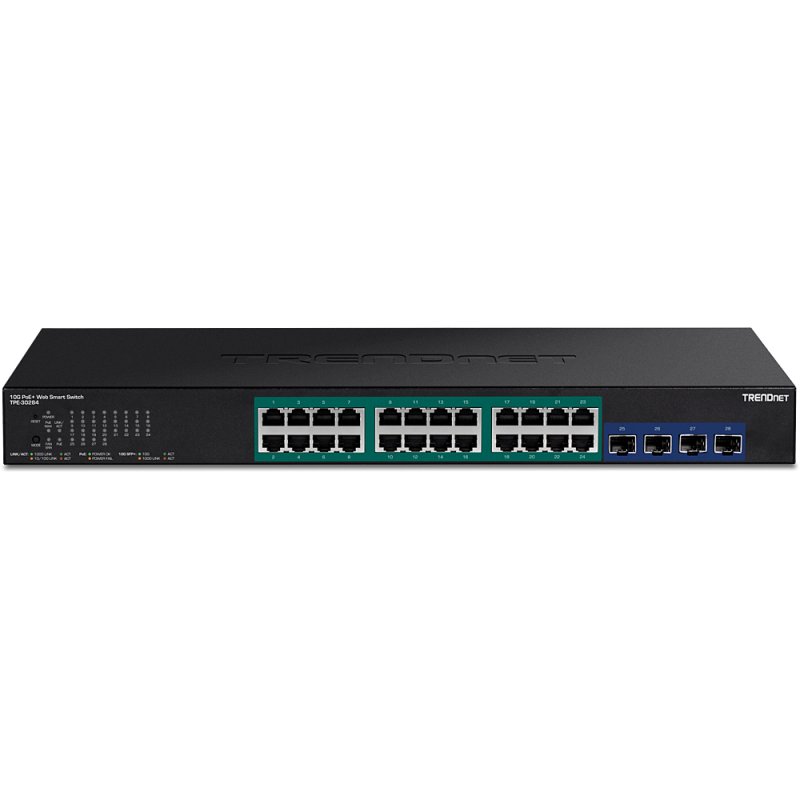 Trendnet TPE-30284 commutateur réseau Géré L2/L4 Gigabit Ethernet (10/100/1000) Connexion Ethernet, supportant l'alim